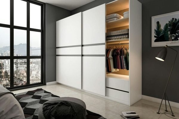 Bow Wood Co. custom closet project in Calgary